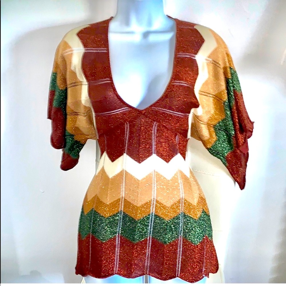 Multicolor top